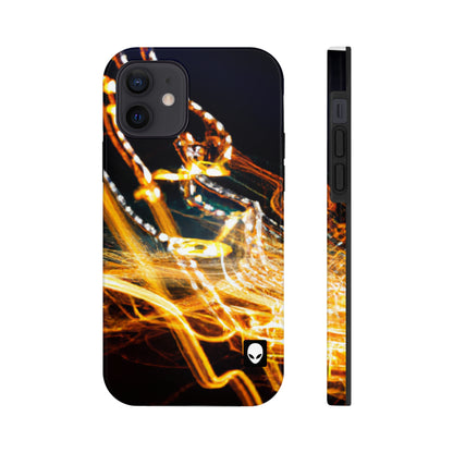 "Chaotic Disruption: An Abstract Exploration" - The Alien Tough Phone Cases