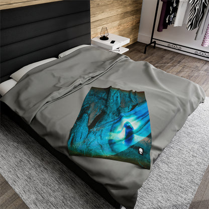 "Dreamscape: Exploring the Inner Realm" - The Alien Velveteen Plush Blanket