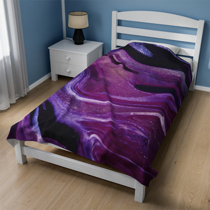 Palette Possibilities - The Alien Velveteen Plush Blanket