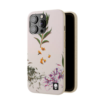 "Exploring Nature's Palette: An Experiment in Abstract Art" - The Alien Eco-friendly Cases