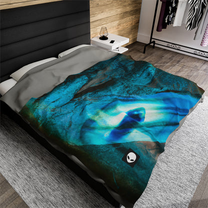 "Dreamscape: Exploring the Inner Realm" - The Alien Velveteen Plush Blanket