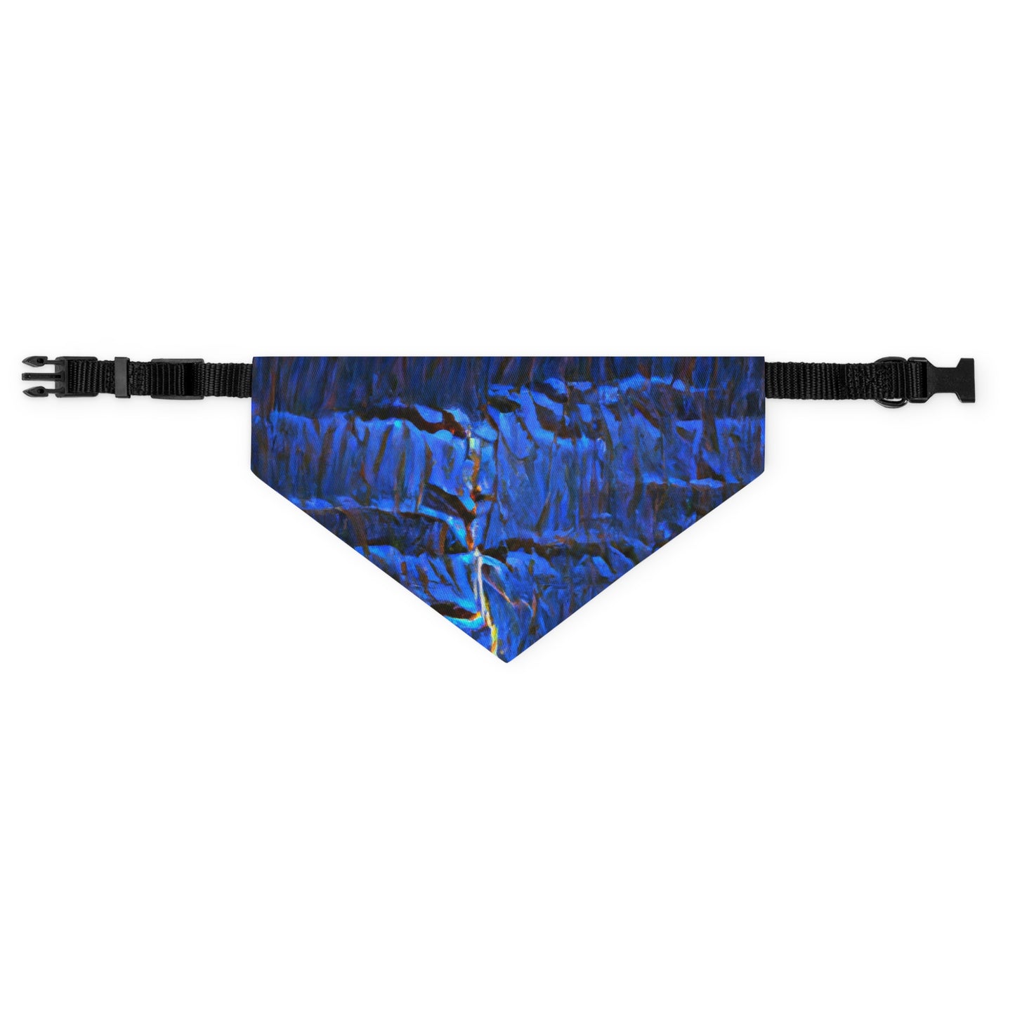 "Electric Splits in the Heavens" - The Alien Pet Bandana Collar