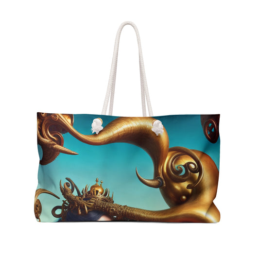 "Metaphorical Madness: An Exploration of Salvador Dali's Surreal Worlds" - The Alien Weekender Bag