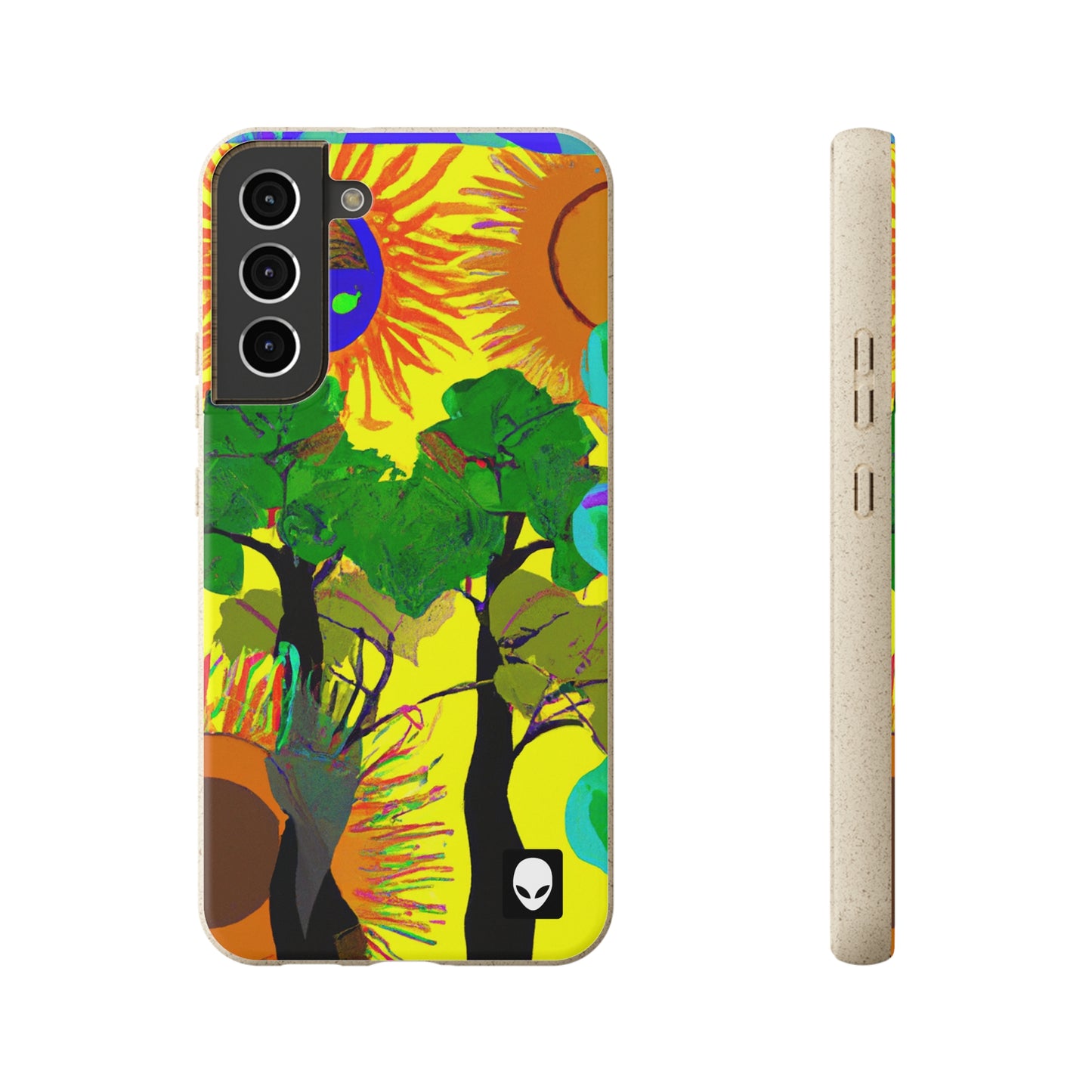 "Collision of Nature's Beauty" - The Alien Eco-friendly Cases