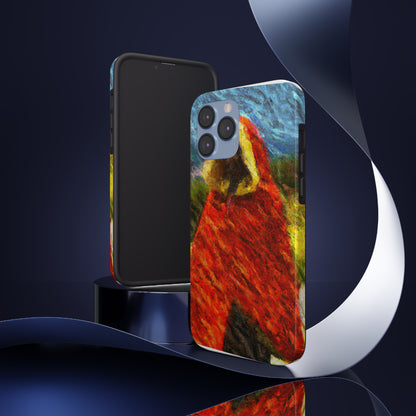 The Tattered Red Cloaked Stranger - The Alien Tough Phone Cases