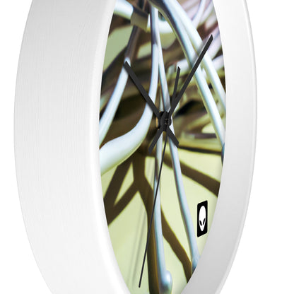 "Abstract Artistry: Constructing Emotion from Common Objects" - The Alien Wall Clock