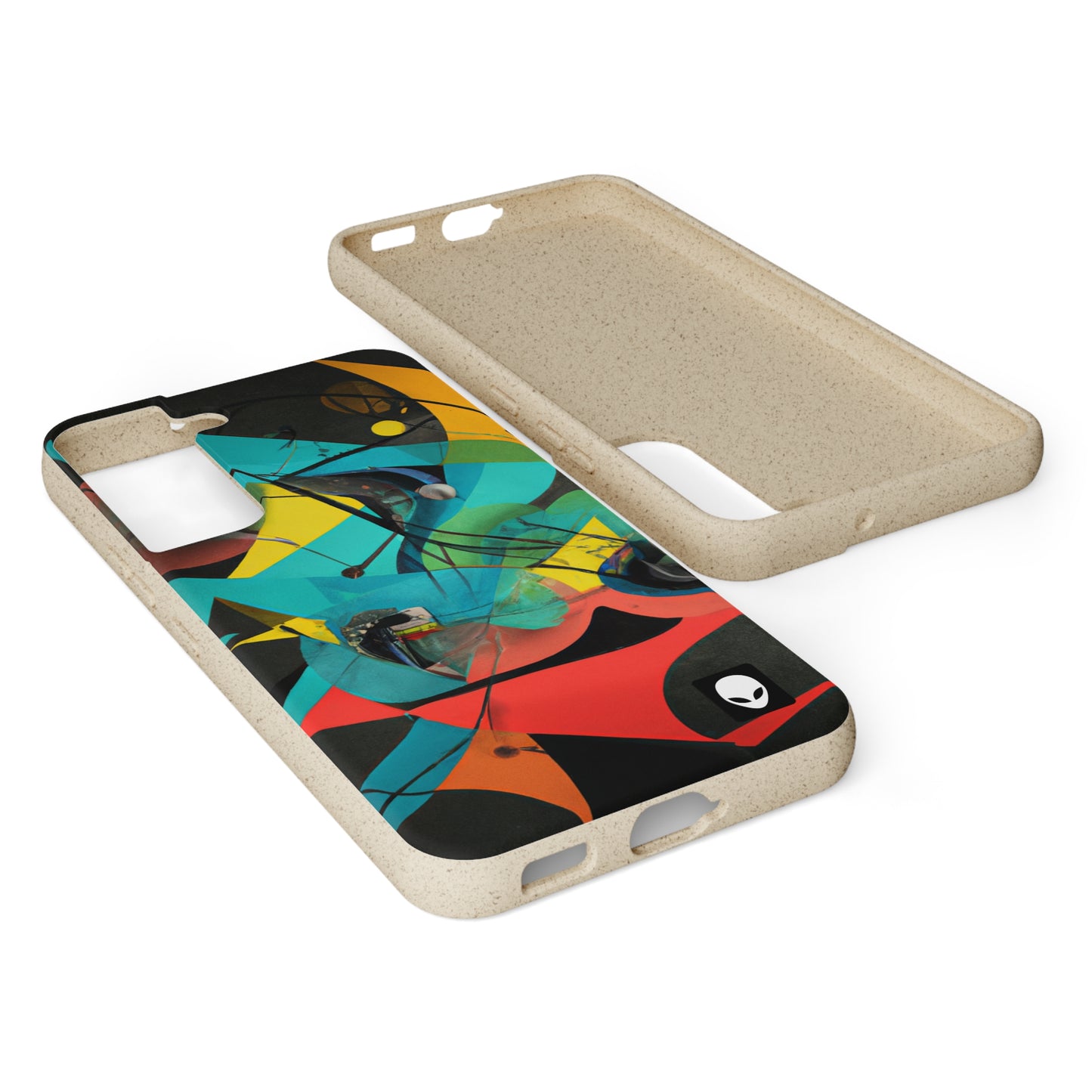 "Illusionary Perspective: A Colorful Dance of Light" - The Alien Eco-friendly Cases