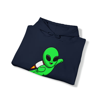 Interstellar Wanderer - La sudadera con capucha Alien Unisex Heavy Blend™