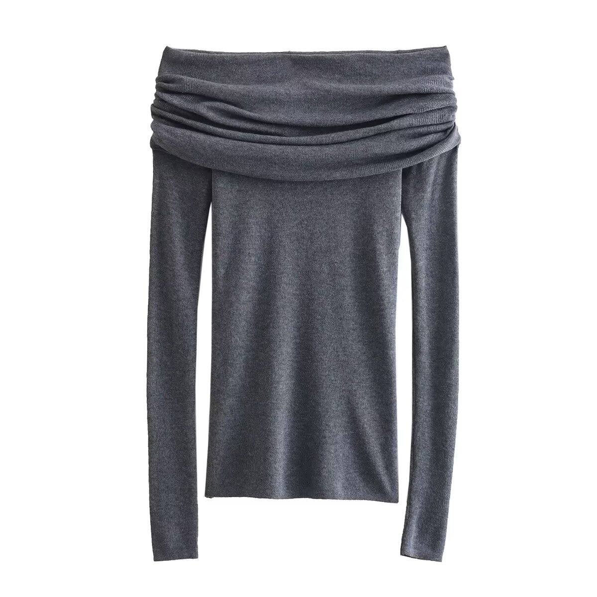 Sexy Sexy Slim Fit Off Schulter Off Schulter Langarm Pullover Frauen Innen Pullover Pullover Frühling