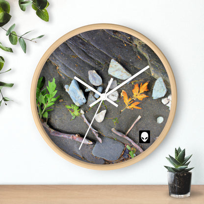 "Elements of Nature: Crafting a Creative Landscape" - The Alien Wall Clock