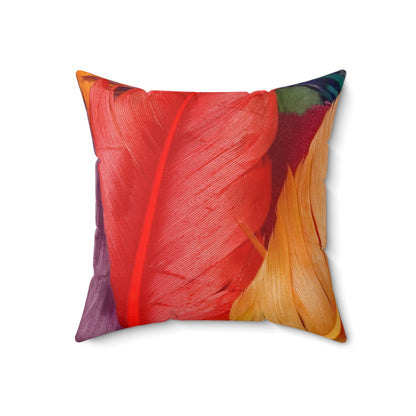 Prism Patterns - The Alien Spun Polyester Square Pillow