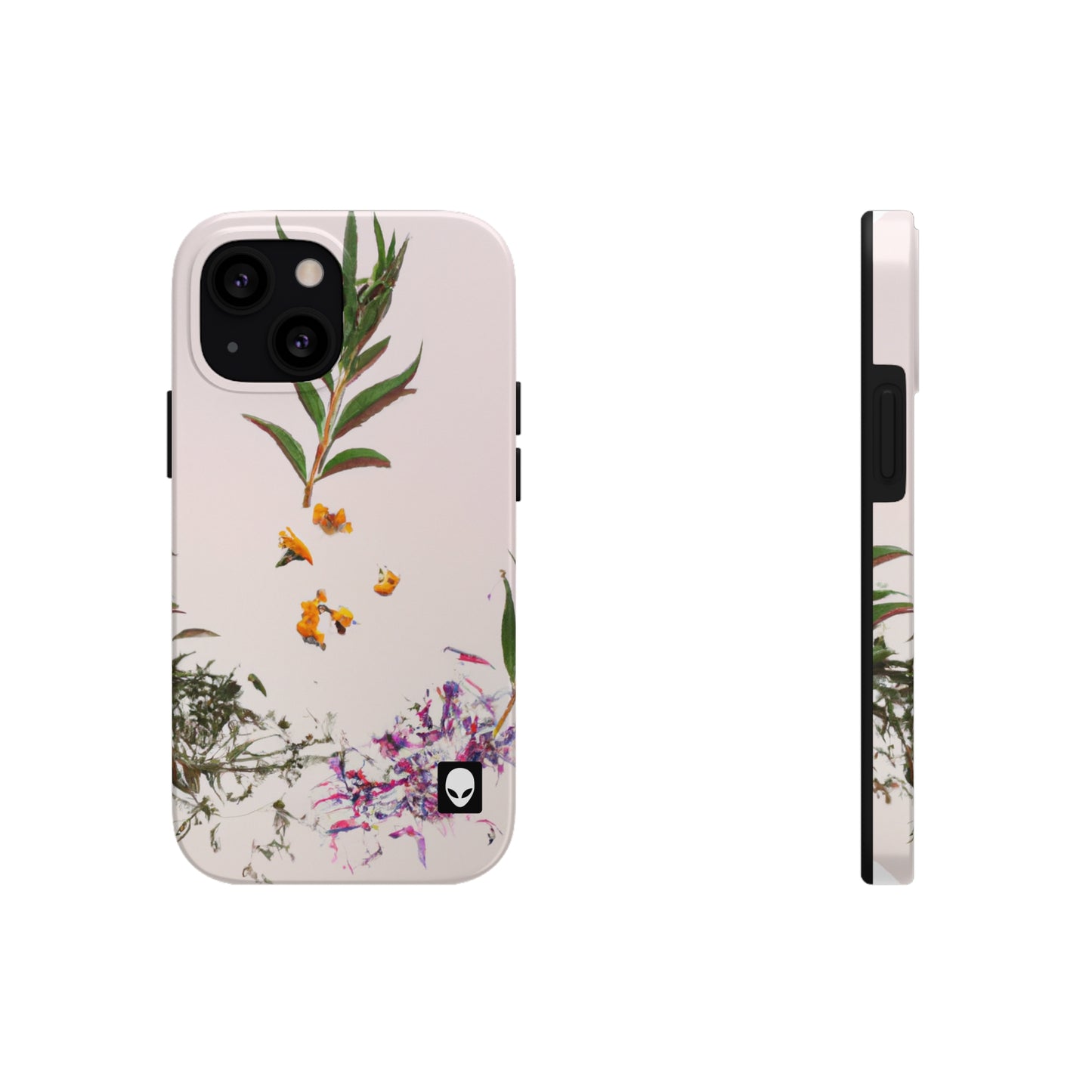 „Die Palette der Natur erkunden: Ein Experiment in der abstrakten Kunst“ – The Alien Tough Phone Cases