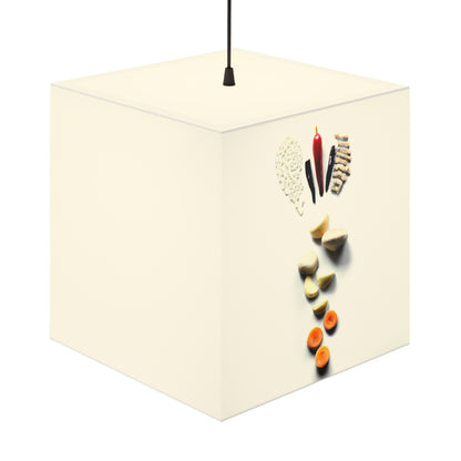 "Cooking Up Creativity: DIY Kitchen Art" - The Alien Light Cube Lamp