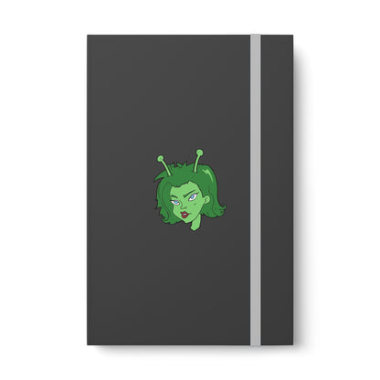 Space Mirage - The Alien Color Contrast Notebook