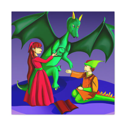 of kids search an old abandoned castle

The Witch's Dragon Pact - The Alien Canva