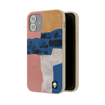 „Zusammenspiel von Licht und Schatten: Eine abstrakte Collage“ – The Alien Eco-Friendly Cases