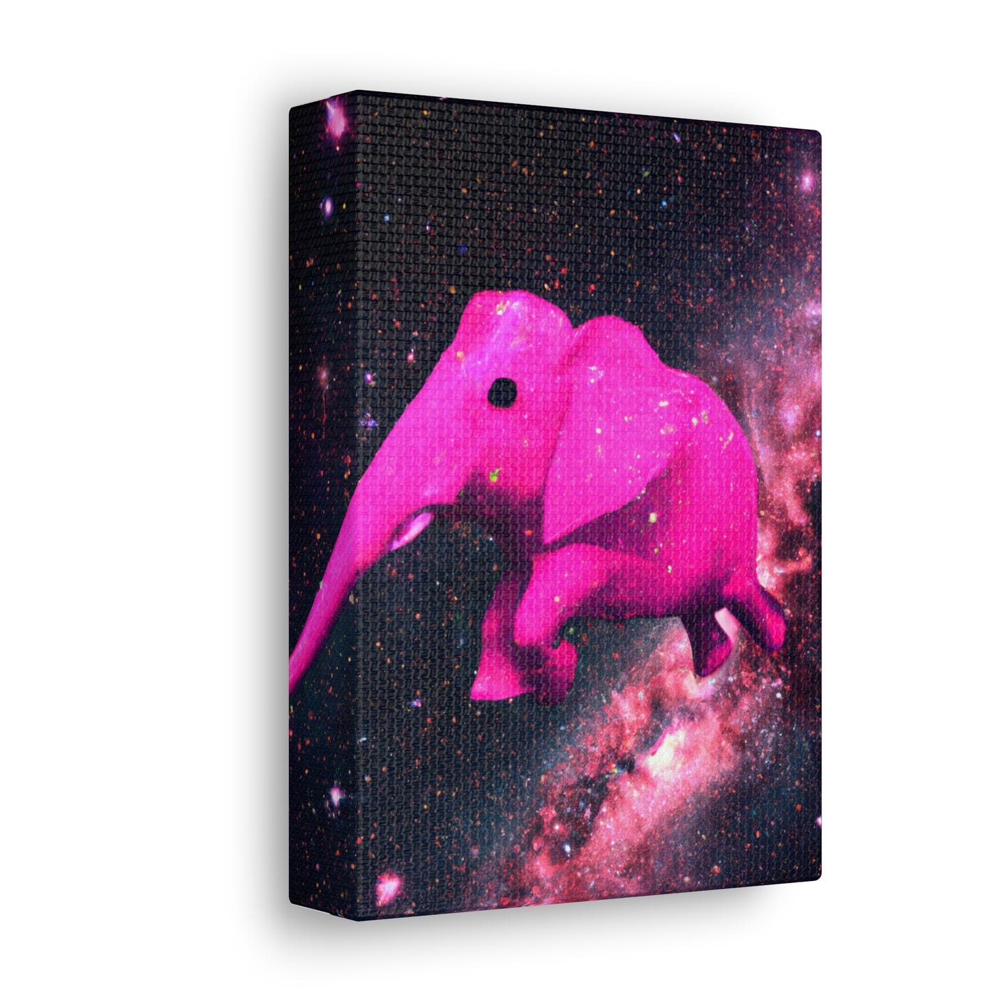 "Exploración majestuosa del elefante rosa" - The Alien Canva