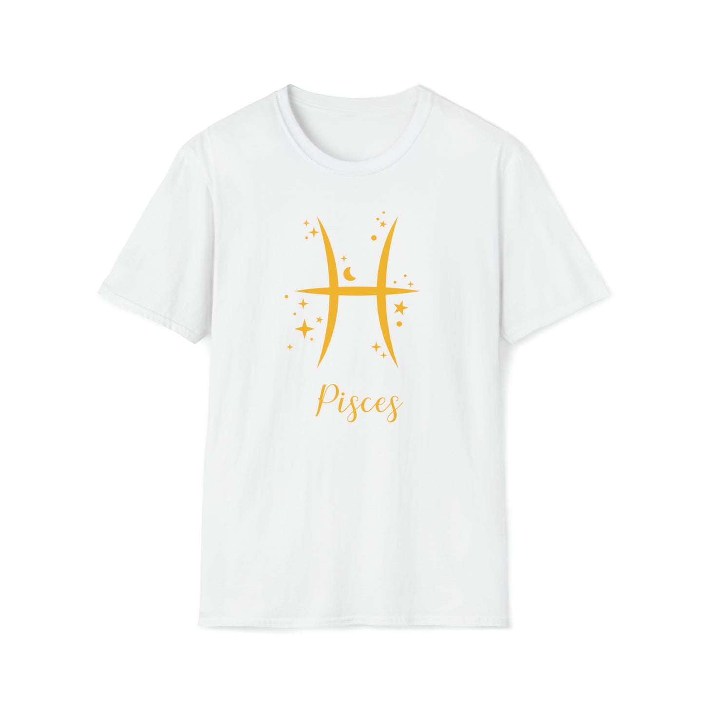 Signo del zodíaco de Piscis - La camiseta alienígena unisex softstyle