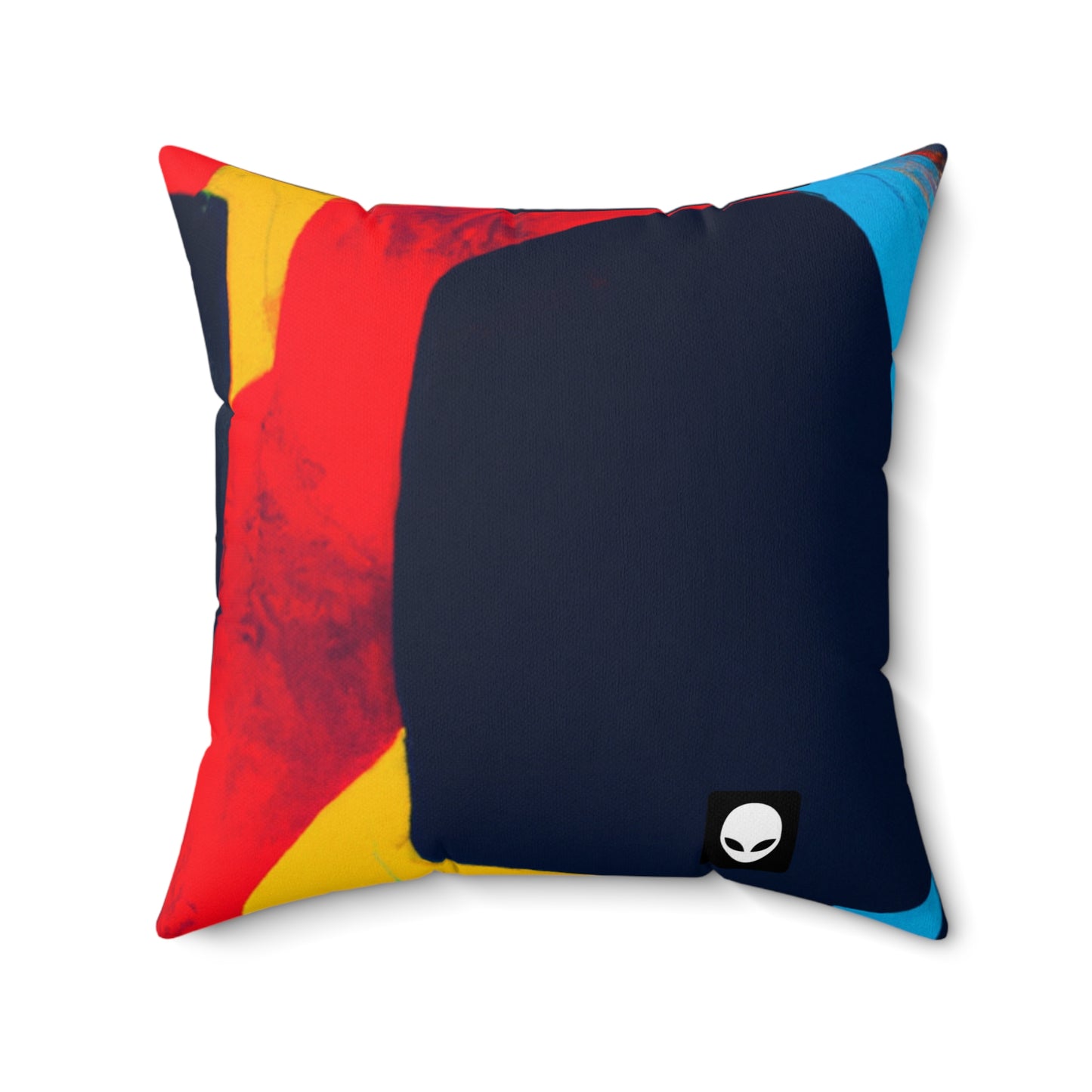 "A Mosaic of Emotion" - The Alien Square Pillow