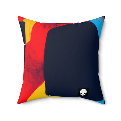 "Un mosaico de emociones" - The Alien Square Pillow