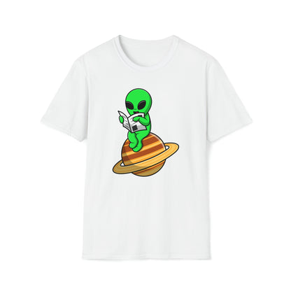 Lunar Lullaby - The Alien Unisex Softstyle T-Shirt