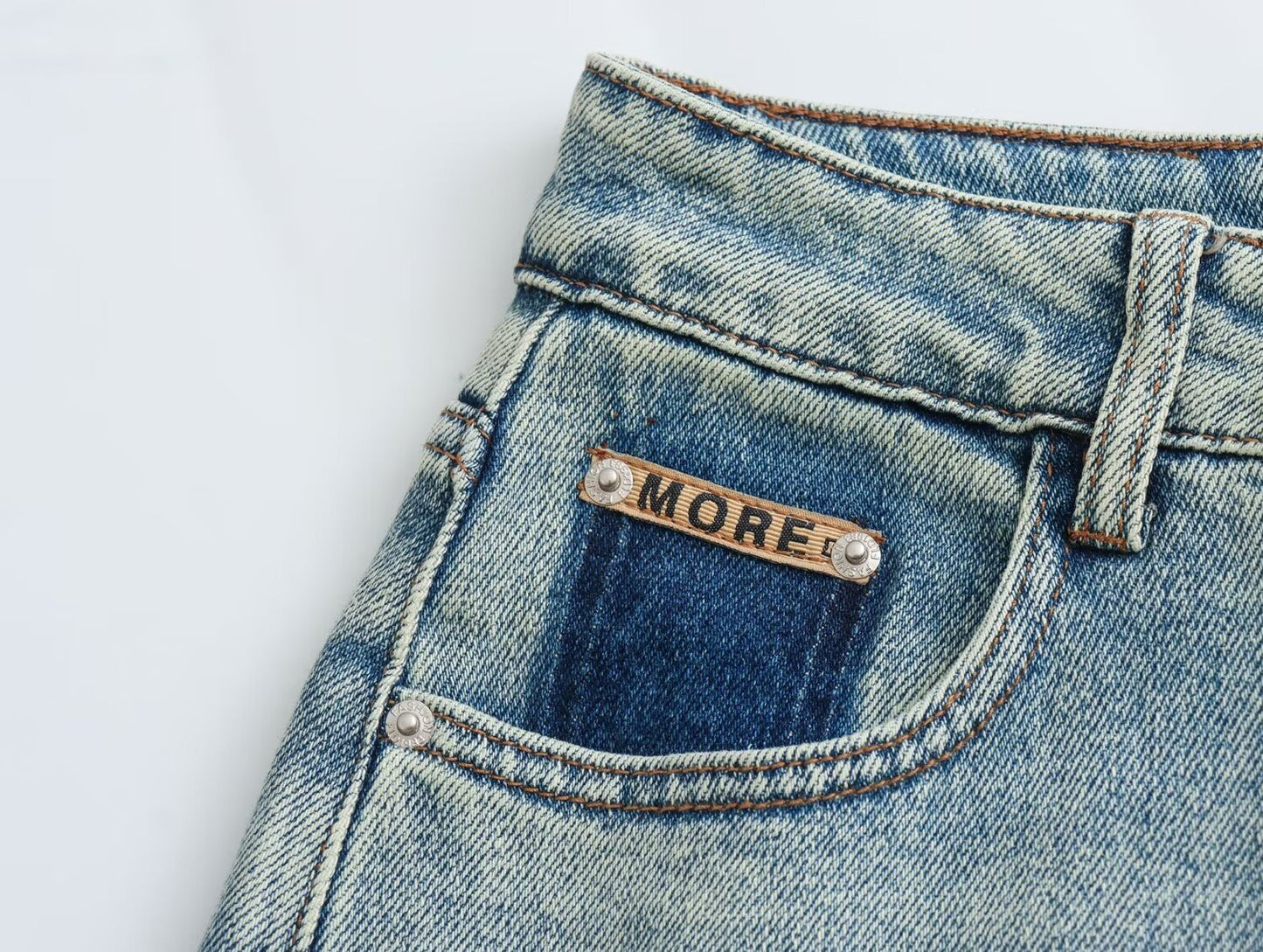 Retro Gerade Jeans Frauen Frühling Hohe Taille Lose Alle Passenden Breite Bein Mop Hosen