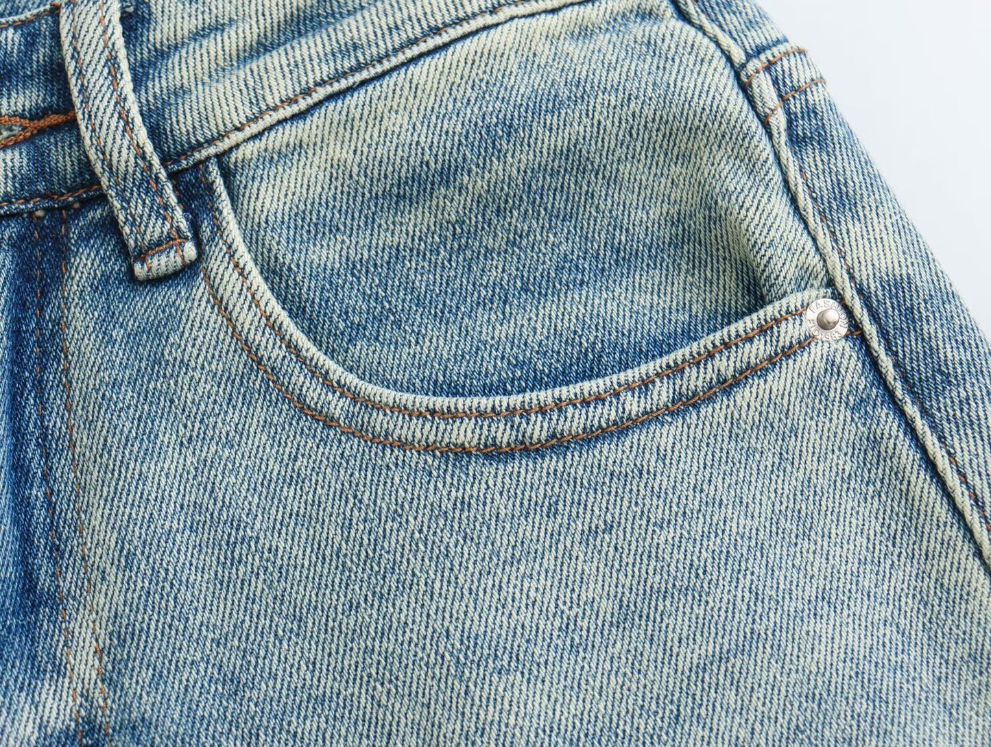 Retro Gerade Jeans Frauen Frühling Hohe Taille Lose Alle Passenden Breite Bein Mop Hosen