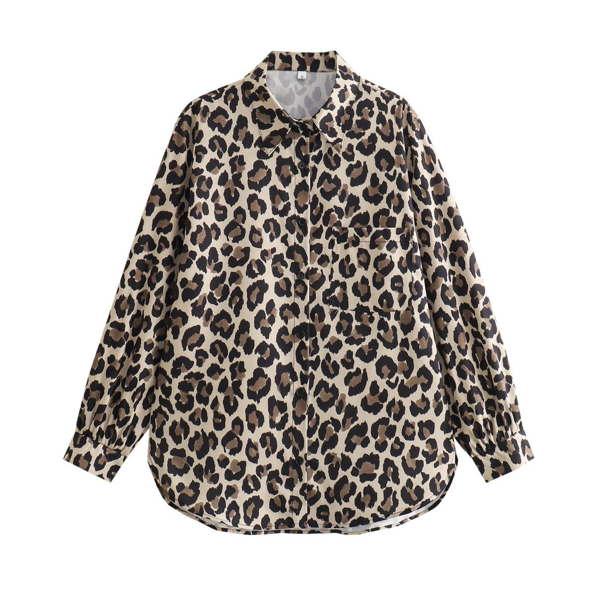 Women Spring Festival Leopard Shirt Leopard Pants Suit