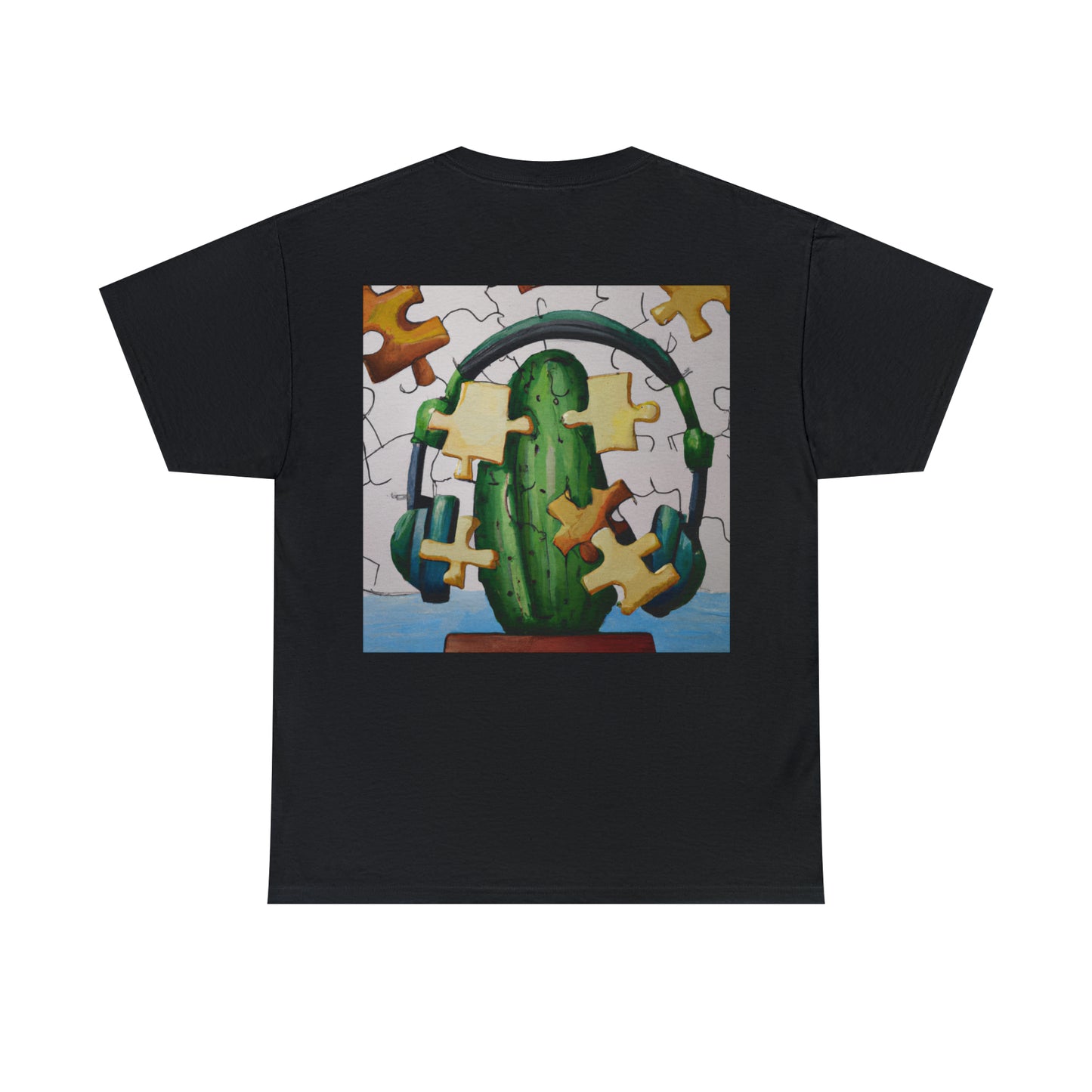 "Cactified Puzzle Time" - The Alien T-shirt