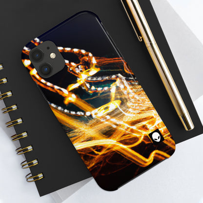 "Chaotic Disruption: An Abstract Exploration" - The Alien Tough Phone Cases