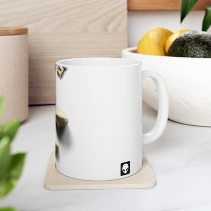 "Cooking Up Creativity: DIY Kitchen Art" - The Alien Ceramic Mug 11 oz