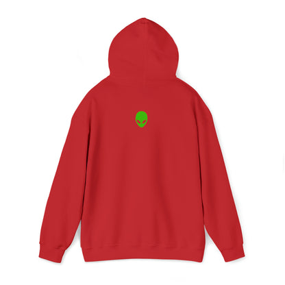 Serenidad estrellada - La sudadera con capucha Alien Unisex Heavy Blend™