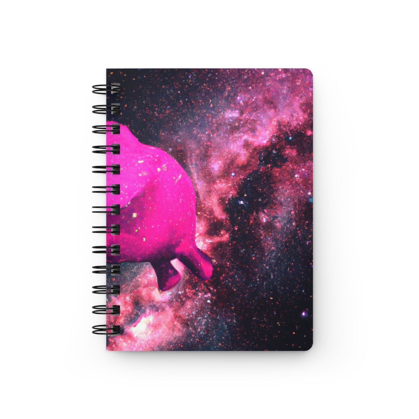 "Majestic Pinkelephant Exploration" - The Alien Spiral Bound Journal