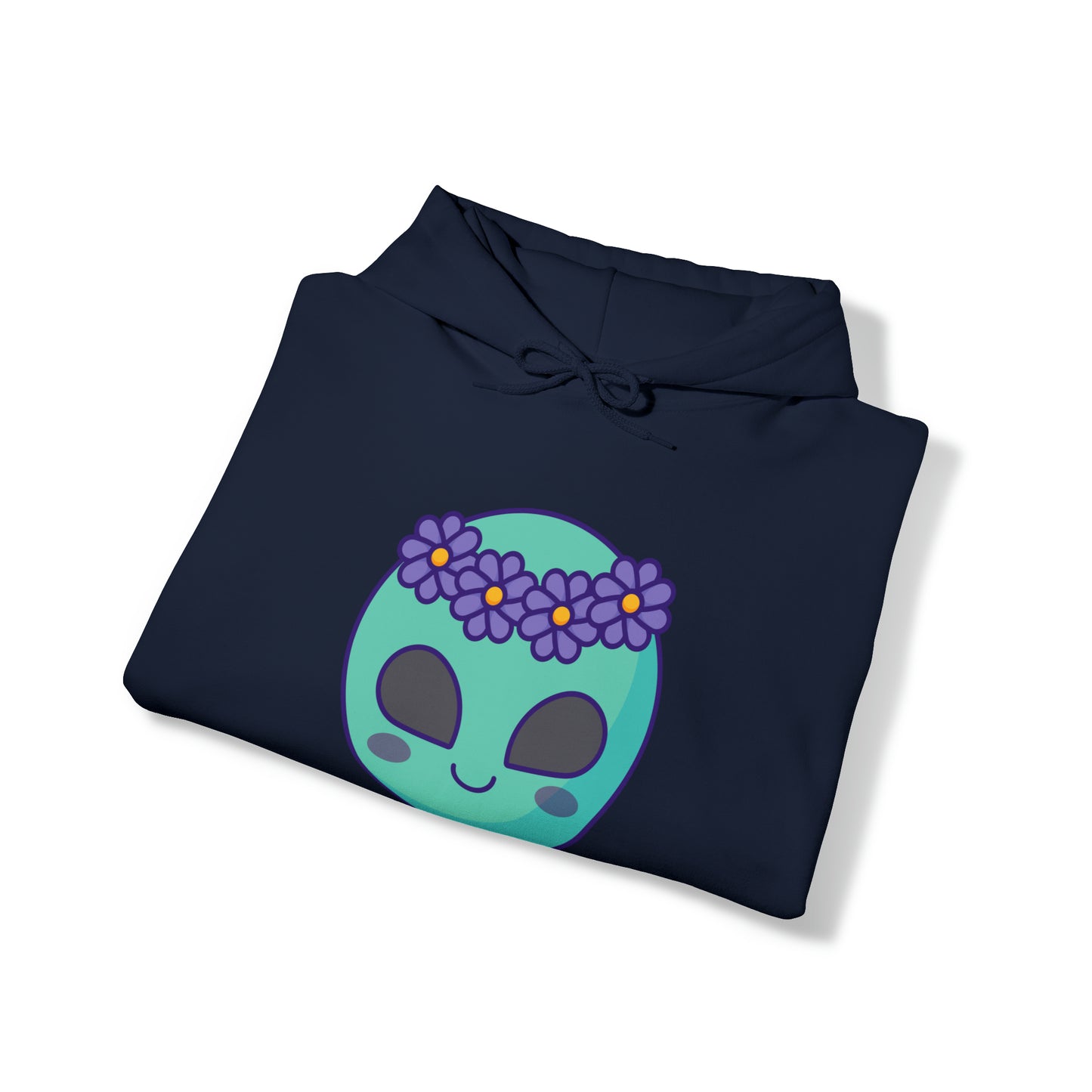 Starry Serenity - The Alien Unisex Heavy Blend™ Hooded Sweatshirt