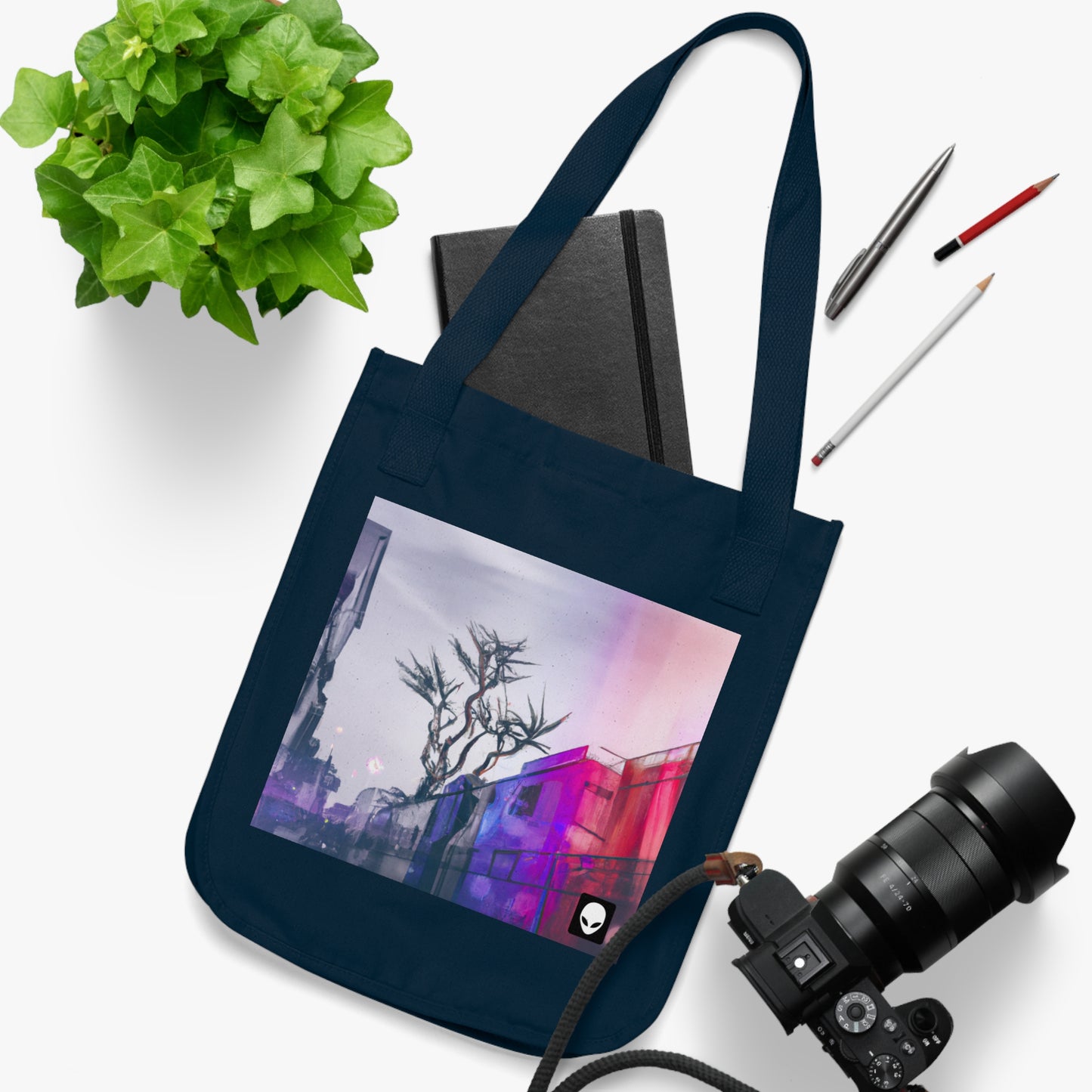 "Explorando fotografías en color" - The Alien Bolsa de tela ecológica