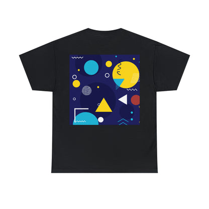 "Geometric Fusion: Bringing Your Vision to Colorful Life" - The Alien T-shirt