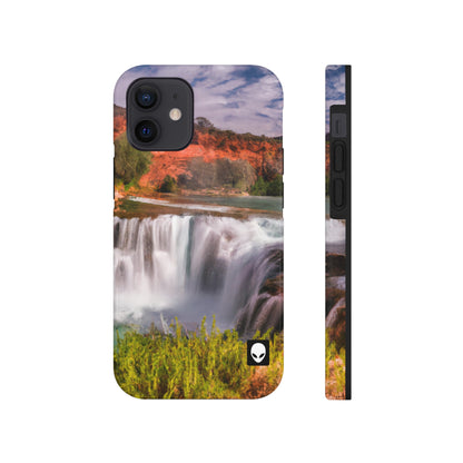 „Die Schönheit der Natur einfangen: Eine ikonische Landschaft in lebendiger Kunst gestalten“ – The Alien Tough Phone Cases