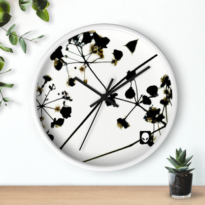 "A Light and Shadow Illumination" - The Alien Wall Clock