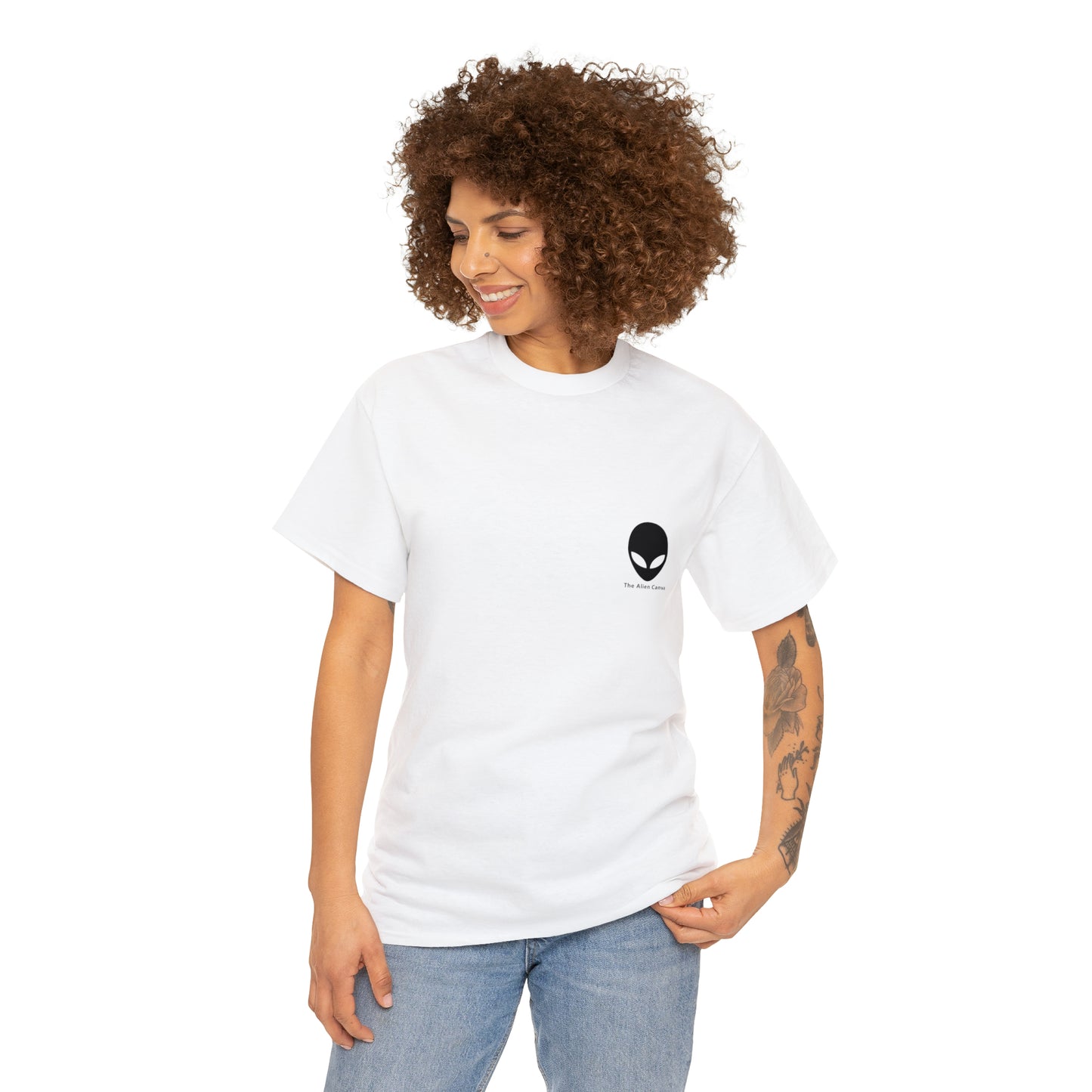 "Exploring Balance and Pattern in Abstract Art" - The Alien T-shirt