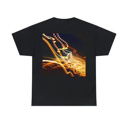 „Chaotic Disruption: An Abstract Exploration“ – Das Alien-T-Shirt