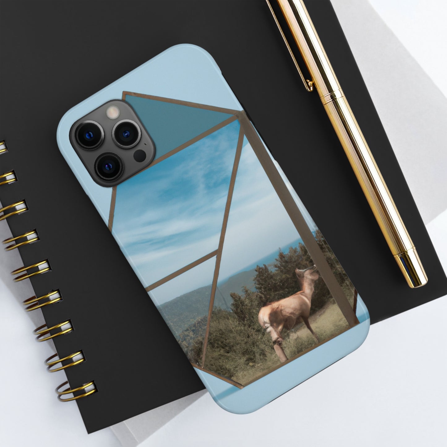 „Dreamscapes: Eine alltägliche Kunstcollage“ – The Alien Tough Phone Cases