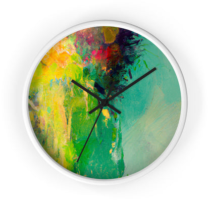 "A Lazy Summer's Day: An Abstract Ode" - The Alien Wall Clock