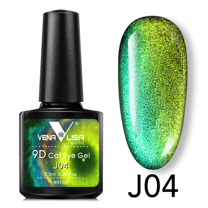 Venalisa 9D Gel barniz ojo de gato mágico camaleón Gel barniz manicura galaxia estrellada magnético Multicolor 5ml esmalte de uñas en Gel