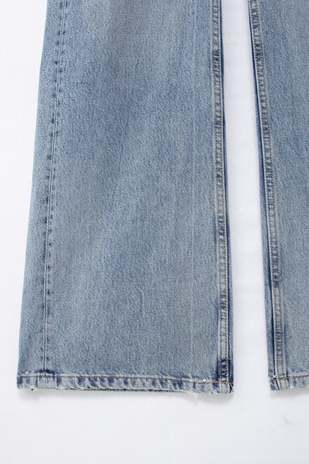 Sommer Damen Kleidung Lässiger einfacher Denim-Overall