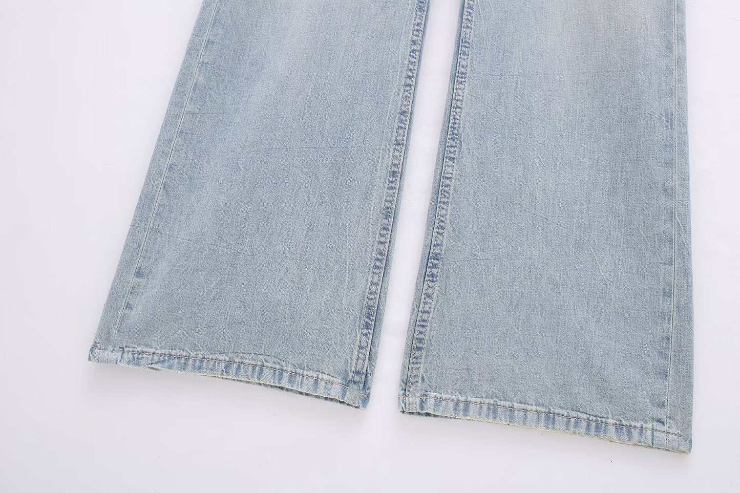 Sommer Damen Kleidung Lässiger einfacher Denim-Overall