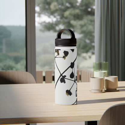 "A Light and Shadow Illumination" - The Alien Stainless Steel Water Bottle, Handle Lid