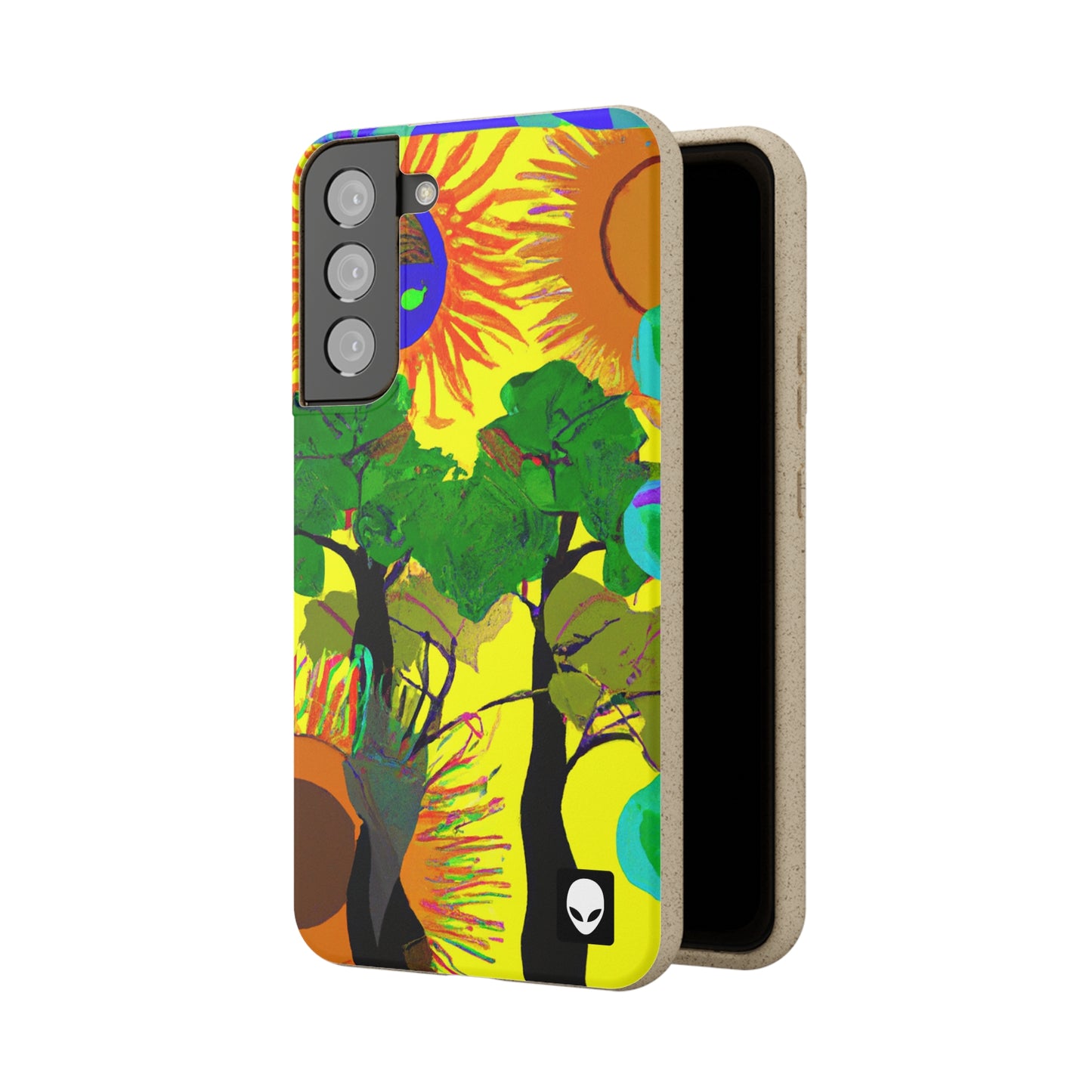 "Collision of Nature's Beauty" - The Alien Eco-friendly Cases