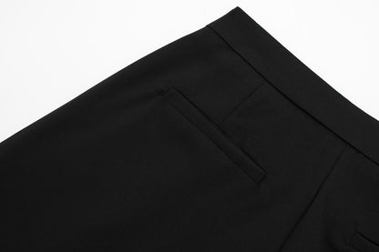 Mädchen Schwarze Shorts Frauen Sommer Hohe Taille Lose Koreanische A-linie Breites Bein Alle Passenden Oberbekleidung