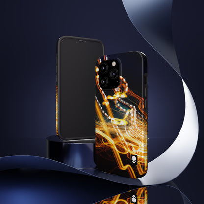 "Chaotic Disruption: An Abstract Exploration" - The Alien Tough Phone Cases