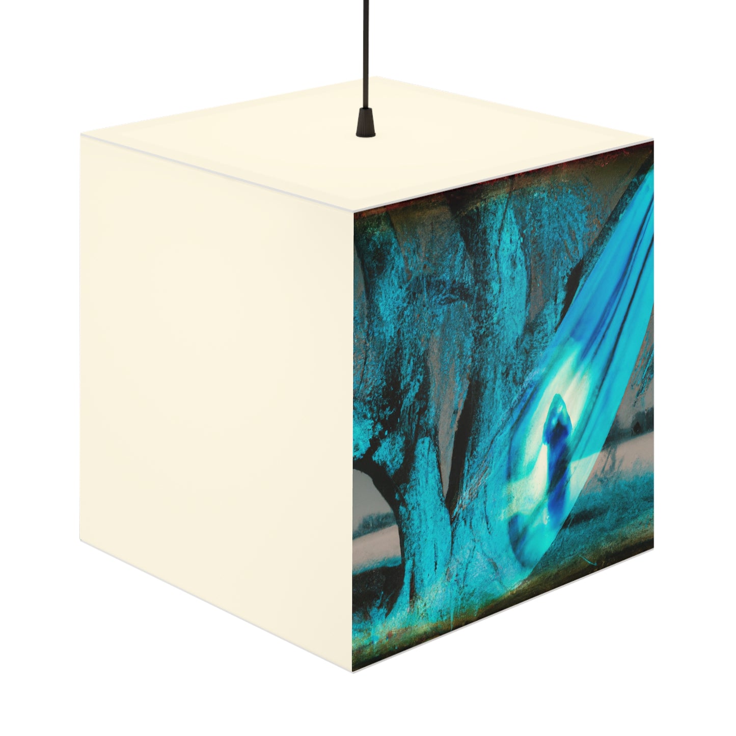 „Dreamscape: Exploring the Inner Realm“ – Die Alien Light Cube Lampe